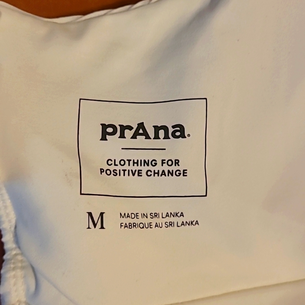 prAna White Ribbed Swimtop - Picture 6 of 6